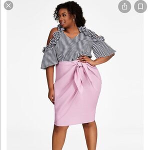 Ashley Stewart Wrap Skirt sz 22
